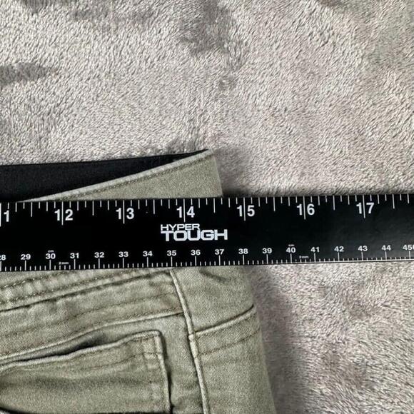 Democracy Jeans Womens 4 Green Skinny Mid Rise Stretch Ab Technology Pants - Picture 7 of 11